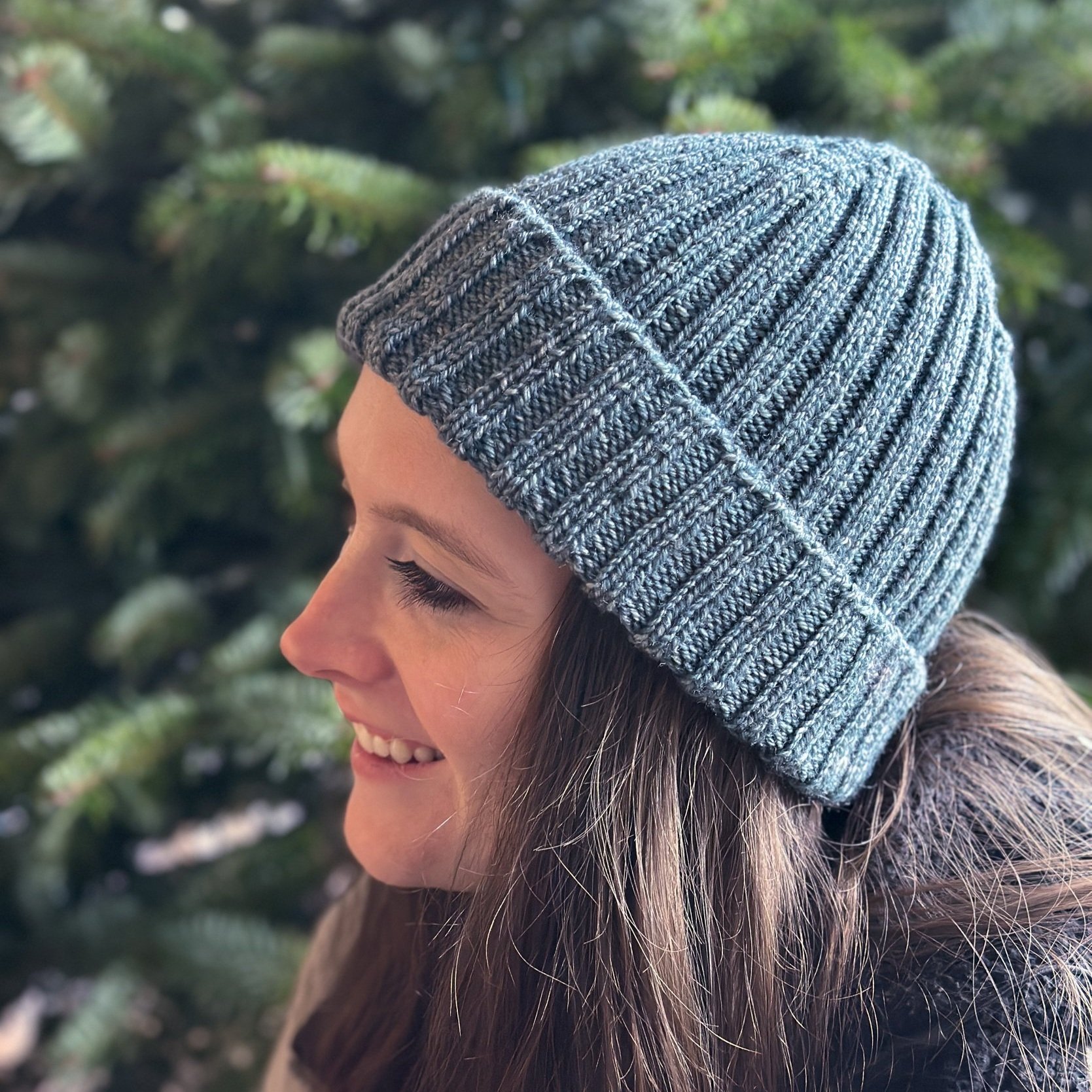 3 in 1 Hat Knitting Pattern Ribbed Beanie Toque — Knit for the